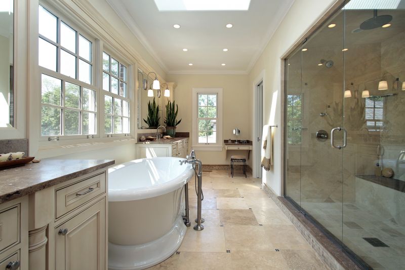 Luxury Bathtub with Fixtures
